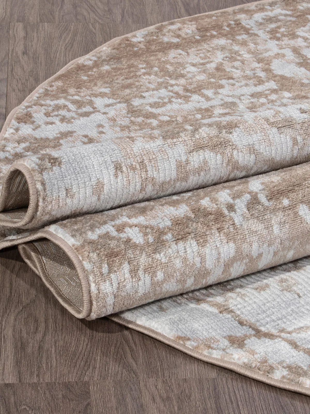 Современный ковер MIRANDA D941 - DARK BEIGE Heat-set Россия