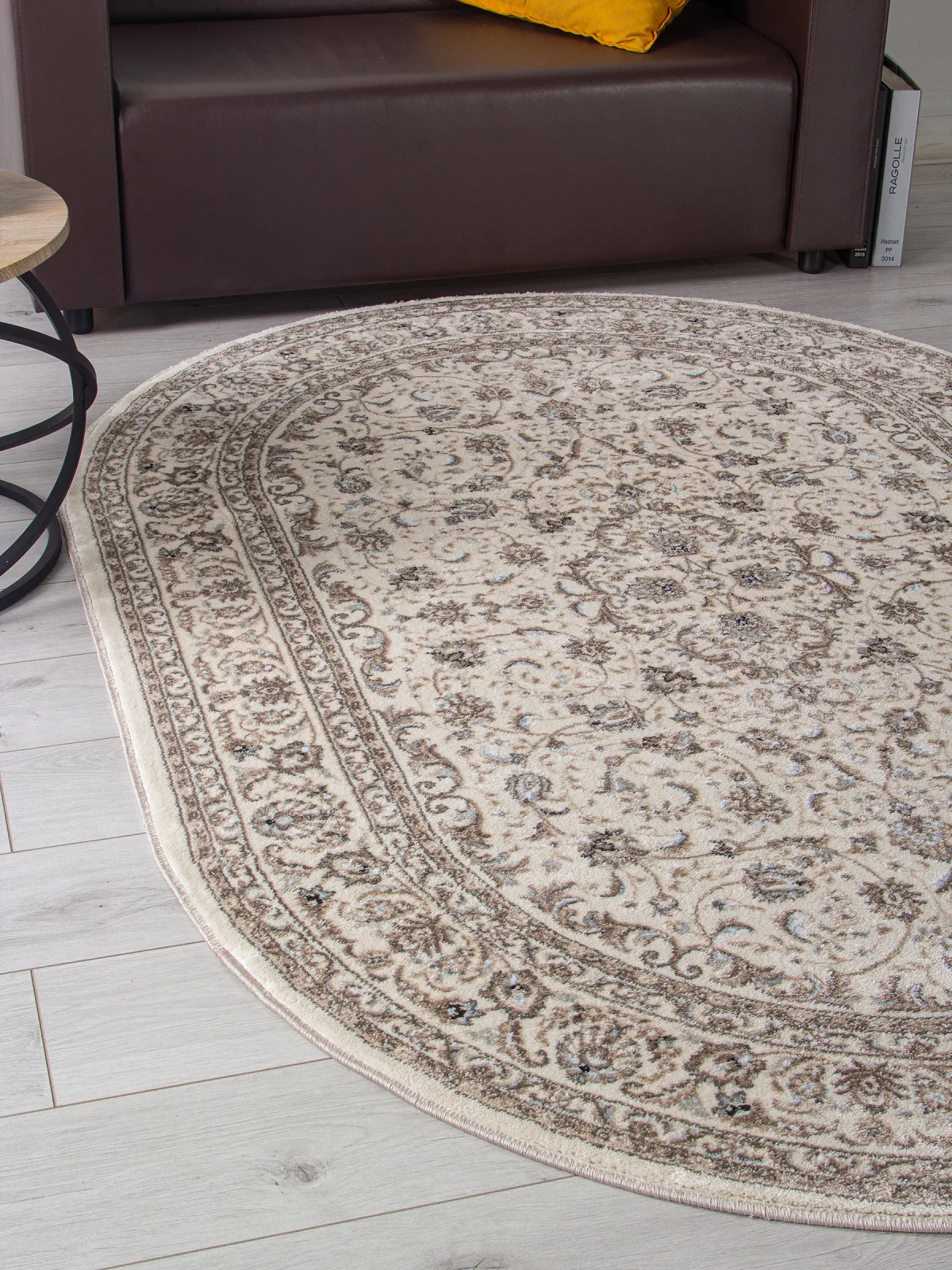 Классический ковер VALENCIA DELUXE F014 - CREAM Heat-set Россия