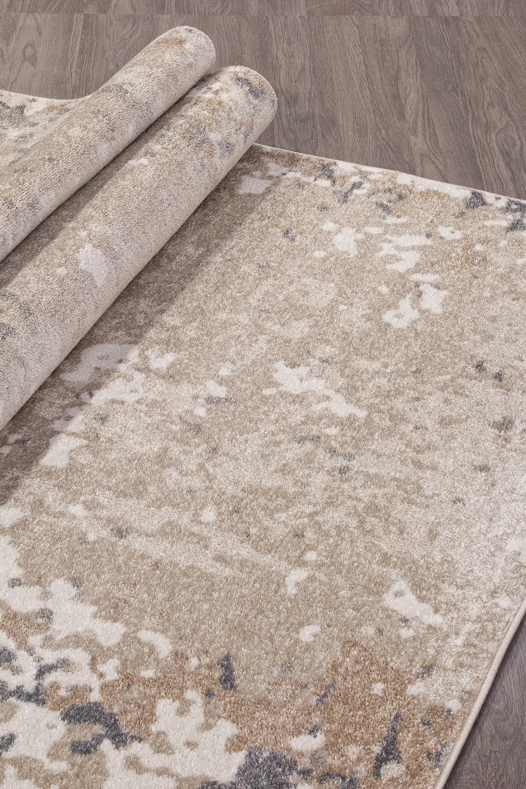 Современный ковер TORNADO F041 - BEIGE фризе Россия