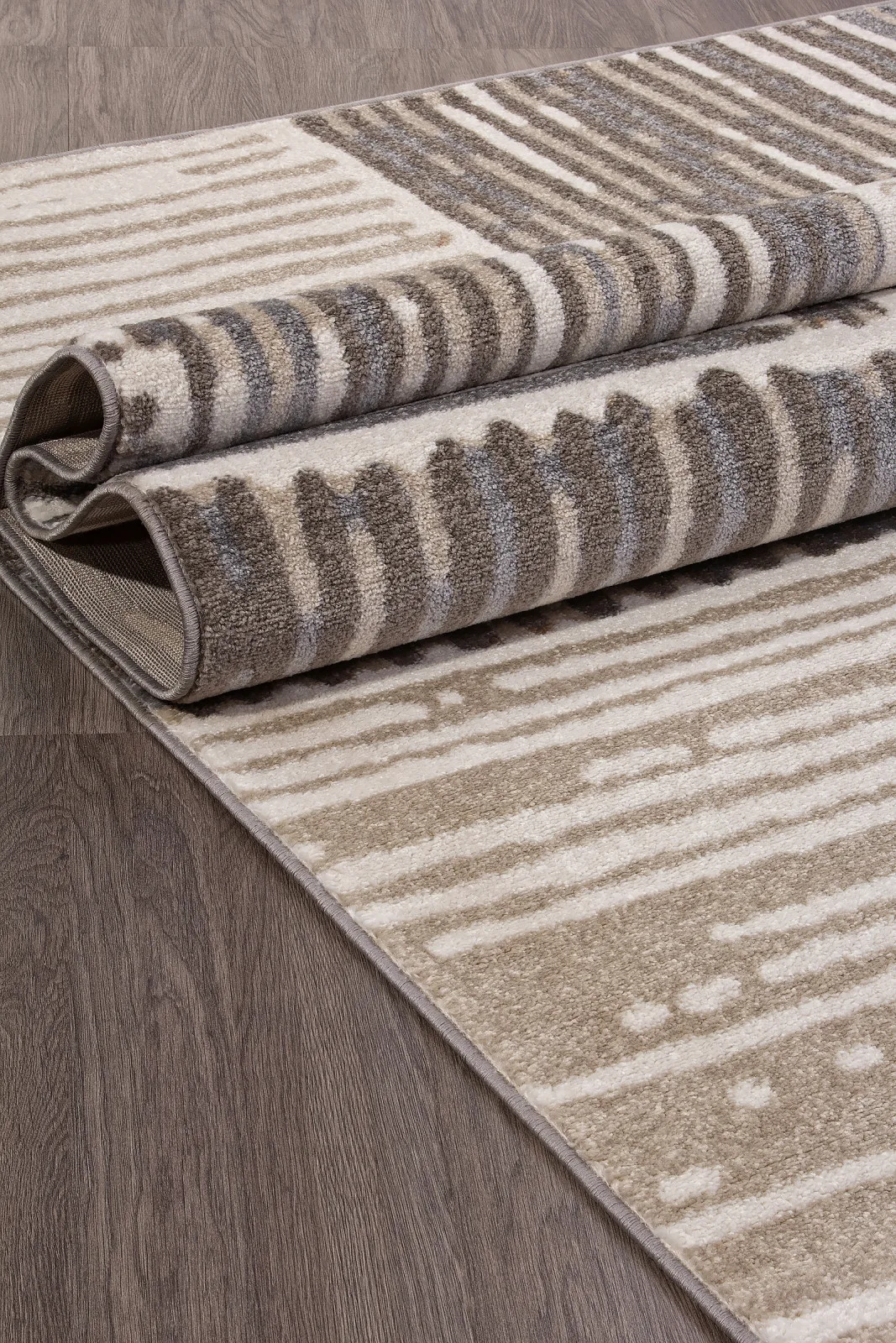 Современный ковер TORNADO F043 - BEIGE фризе Россия