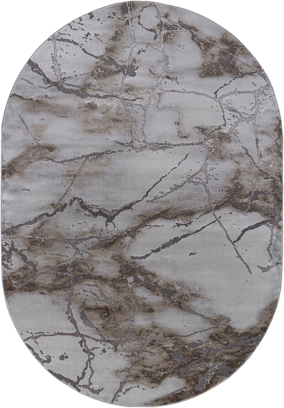 Современный ковер GRAFF 3270 - GRAY-BEIGE Heat-set Россия