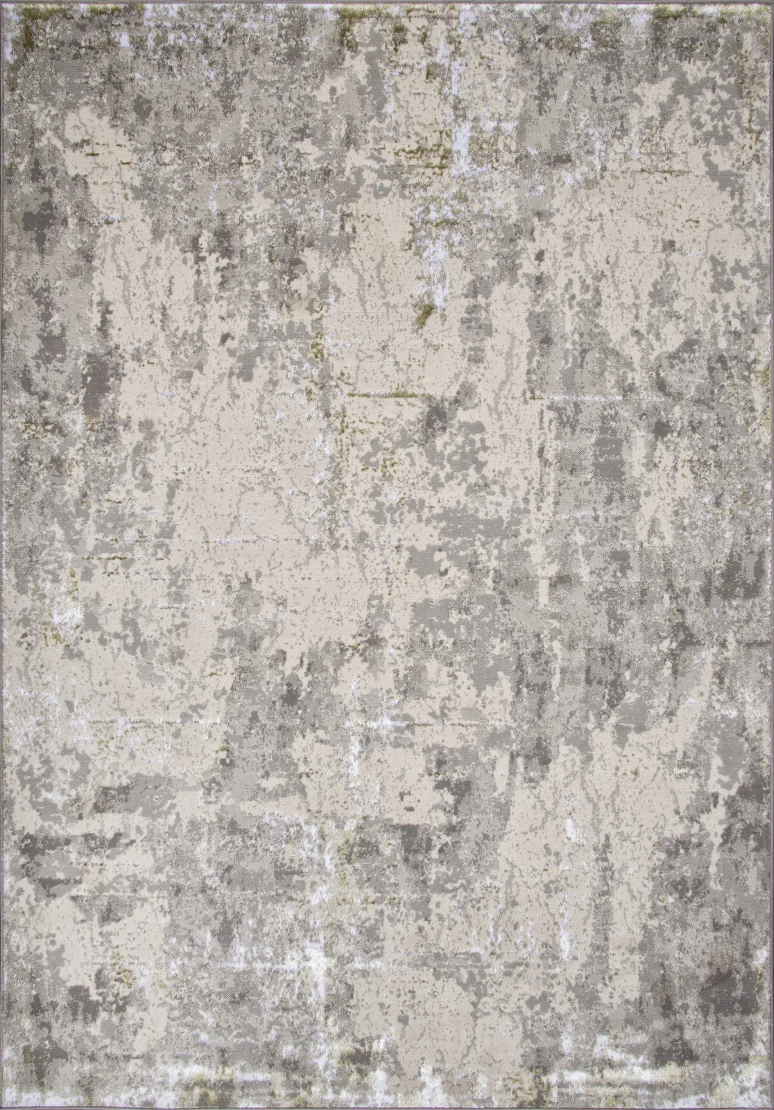 Винтаж ковер LIMAN F169 - CREAM-GREEN полиэстер Россия