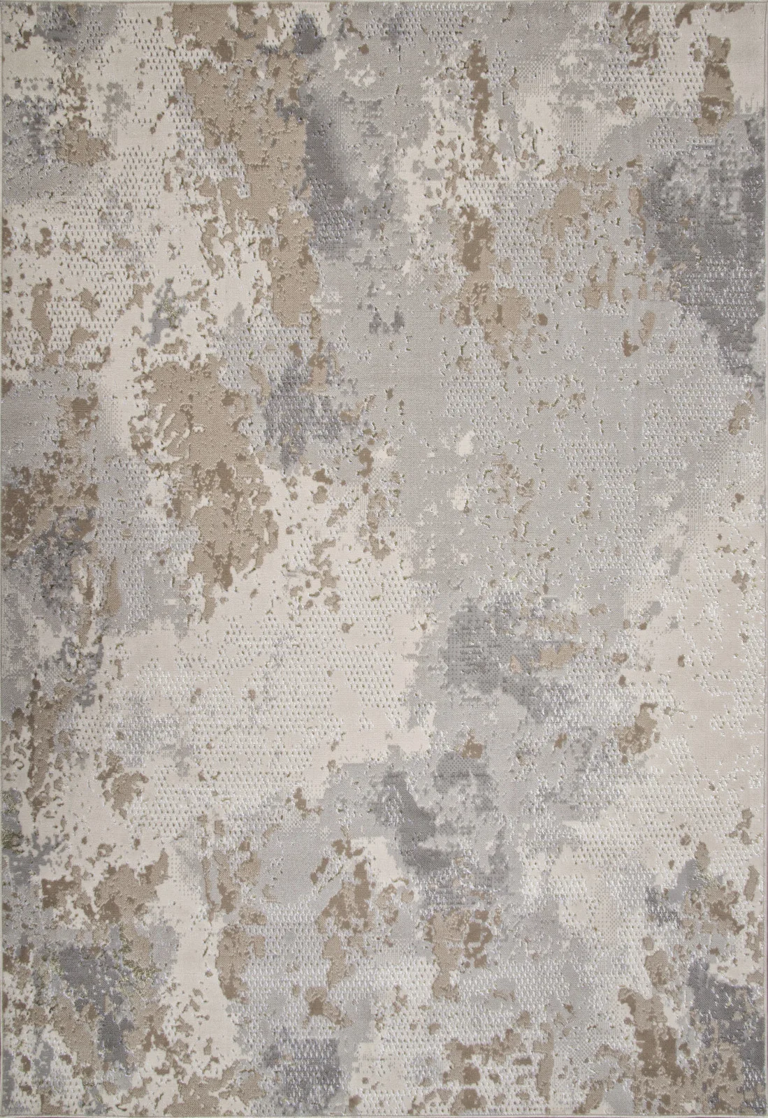 Современный ковер LIMAN F171 - CREAM-GREEN полиэстер Россия