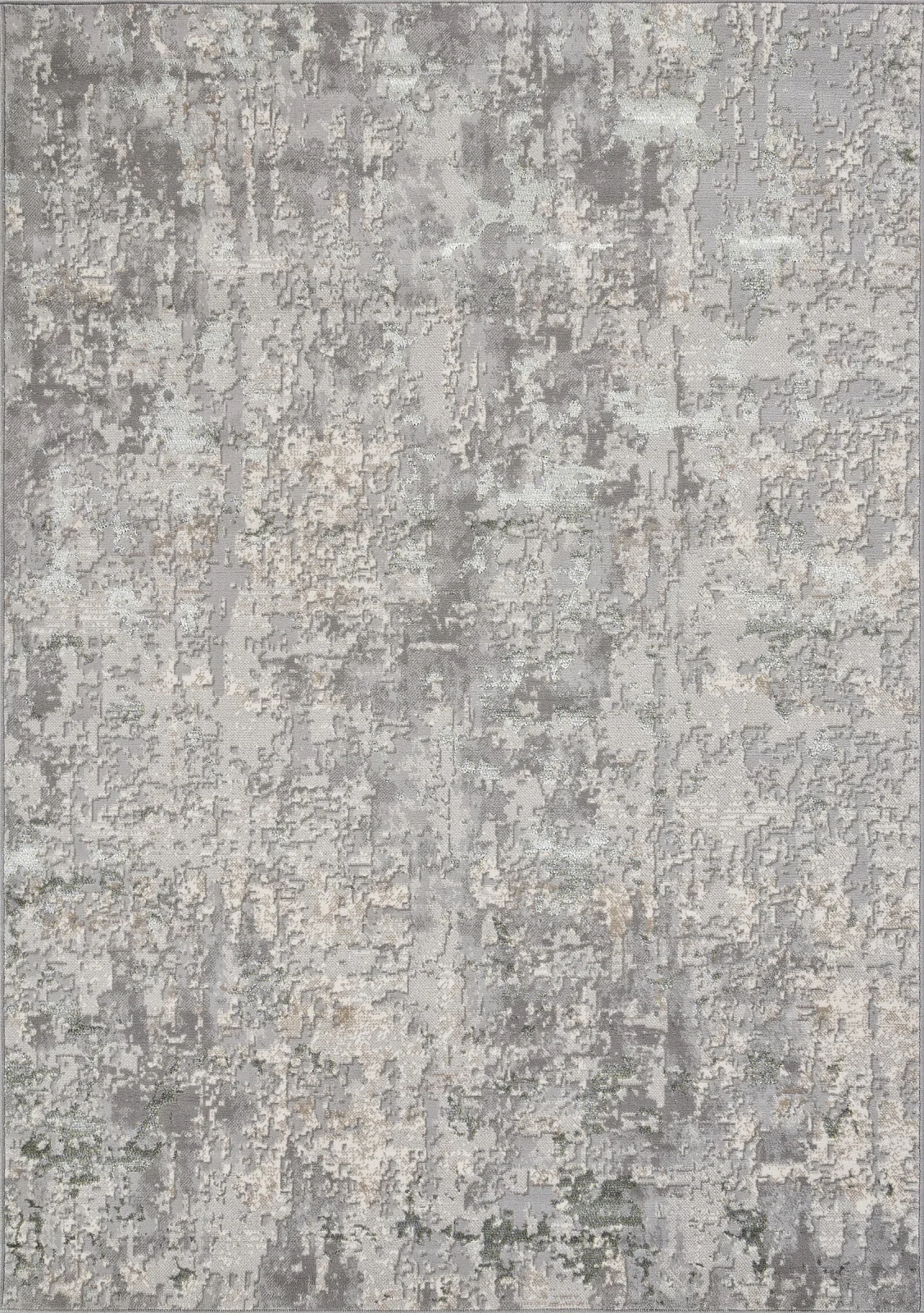 Современный ковер LIMAN F165 - CREAM-BLUE полиэстер Россия