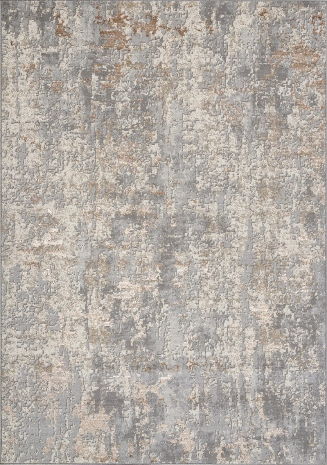 Современный ковер LIMAN F165 - CREAM-PINK полиэстер Россия