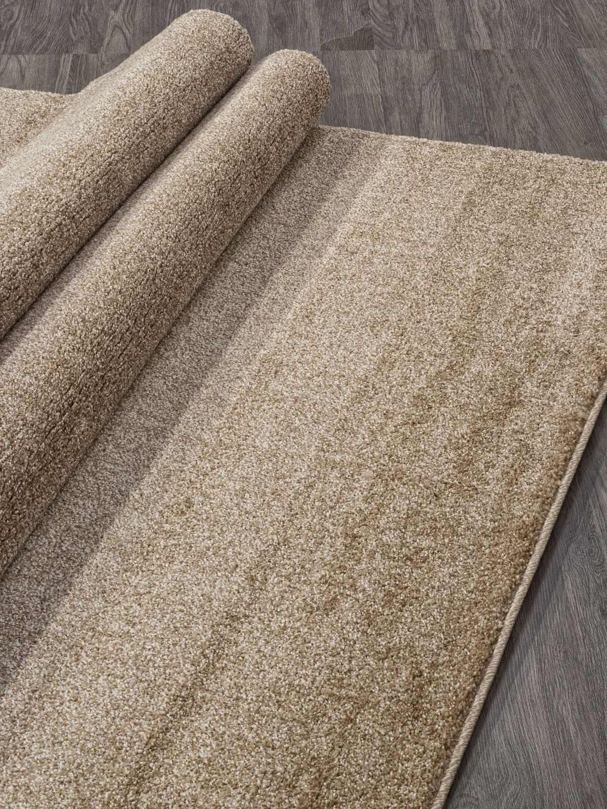 Однотонный ковер SOFIA T600 - BEIGE фризе Россия