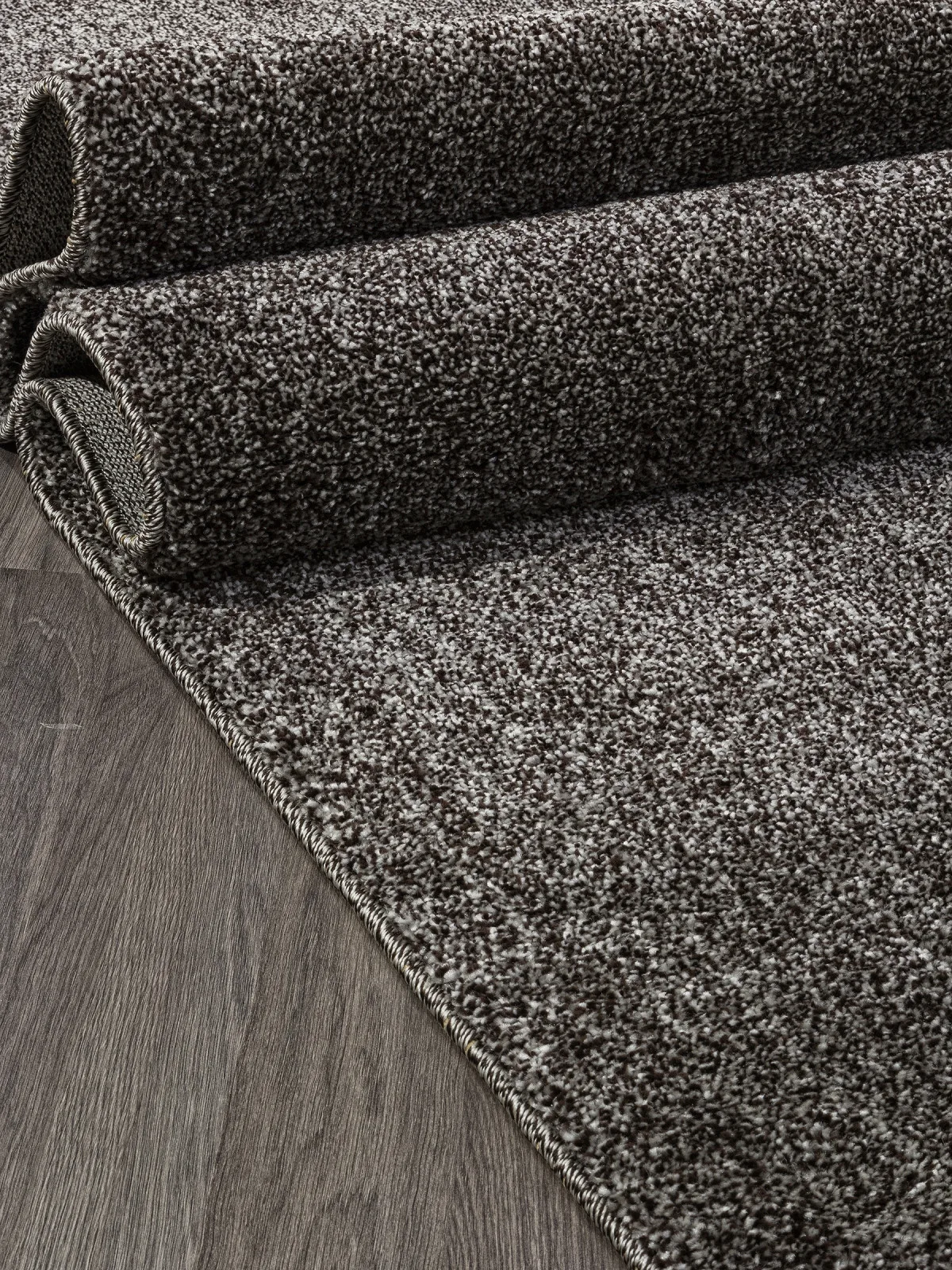 Минималистичный ковер SOFIA T600 - BROWN фризе Россия