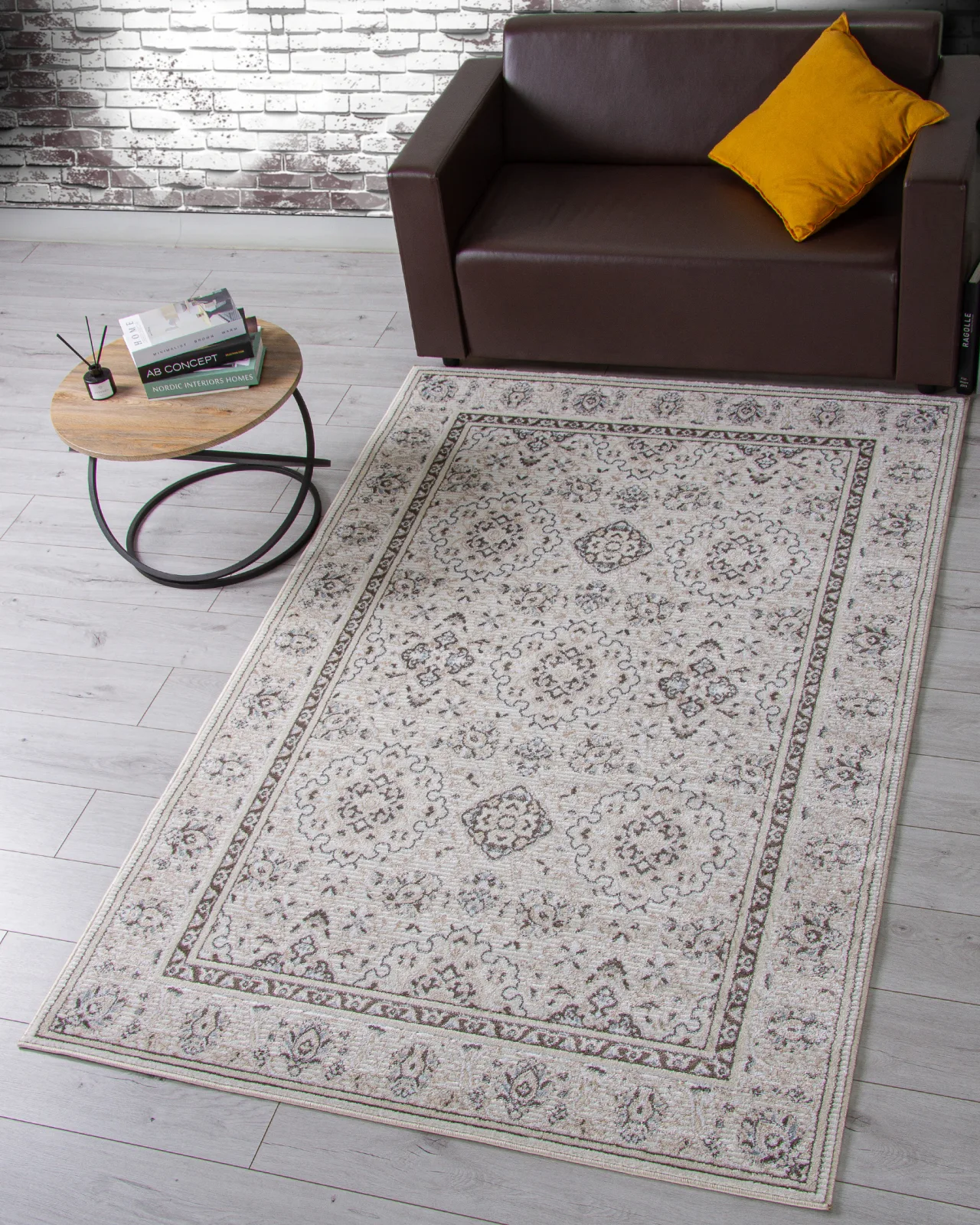 Классический ковер MIRANDA F130 - BEIGE Heat-set Россия