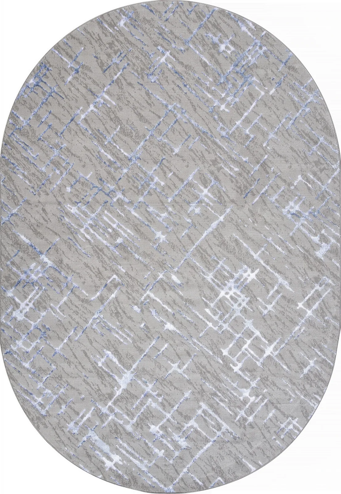 Современный ковер LIMAN F164 - GRAY-BLUE полиэстер Россия