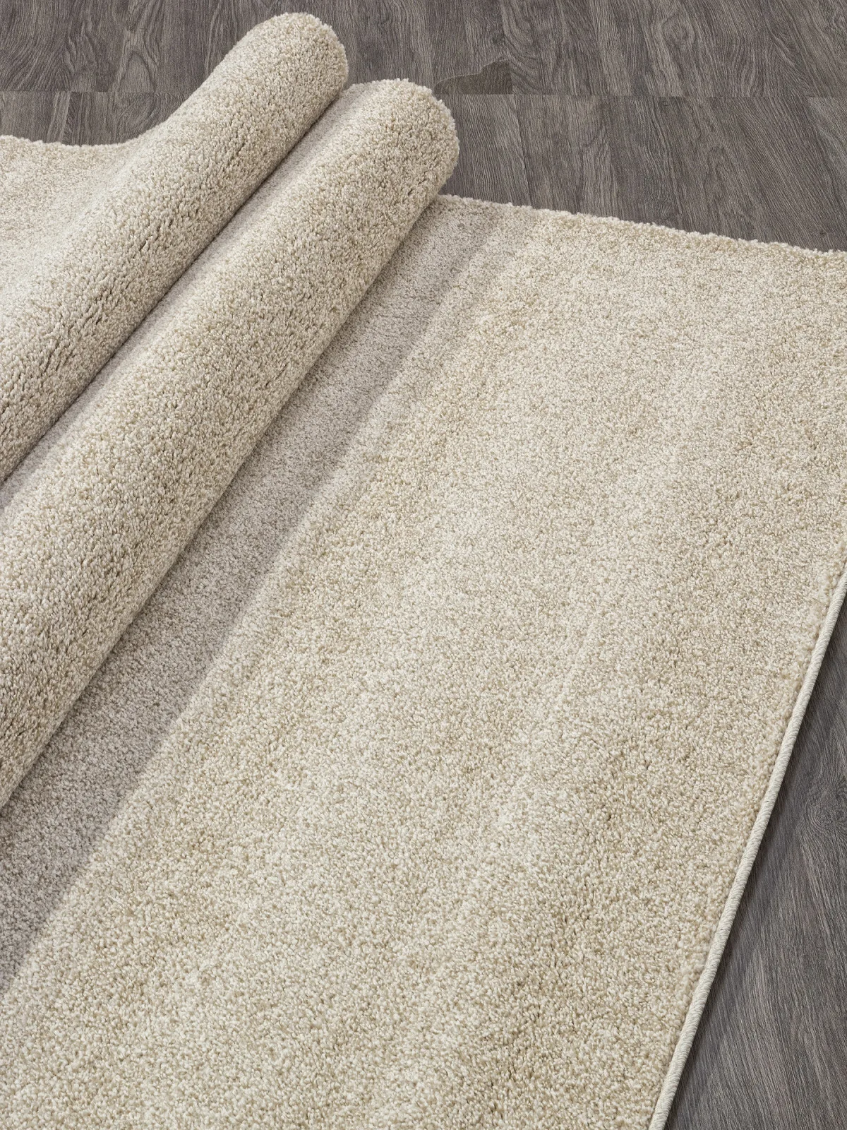 Однотонный ковер SOFIA T600 - LIGHT BEIGE фризе Россия
