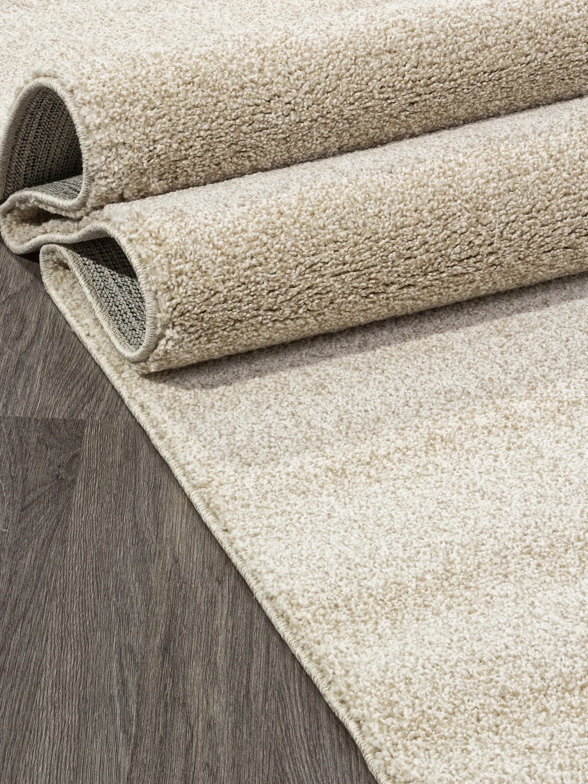 Однотонный ковер SOFIA T600 - LIGHT BEIGE фризе Россия