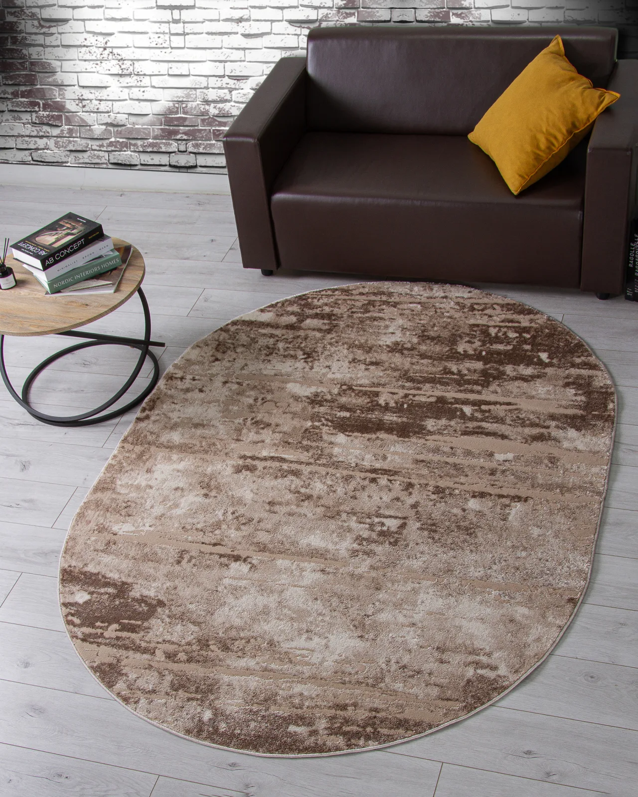 Современный ковер ALABAMA F176 - BEIGE Heat-set Россия