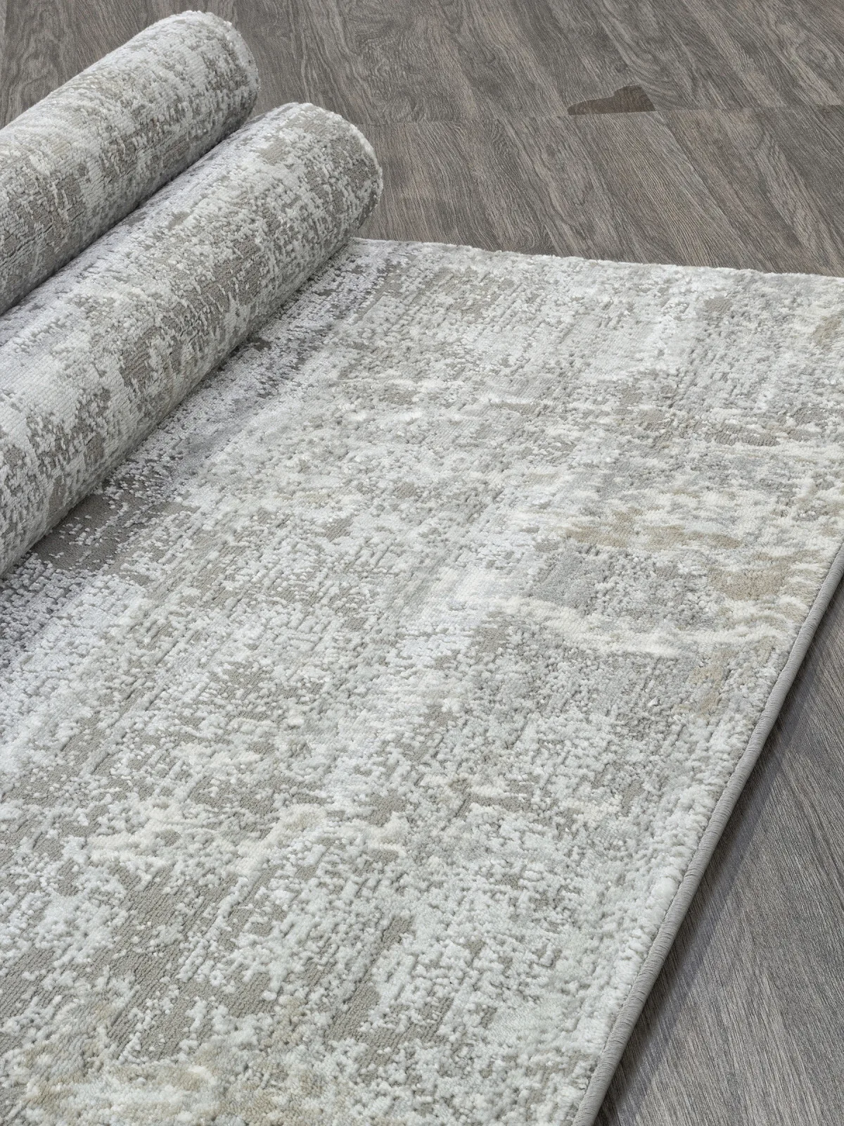 Современный ковер SIRIUS F197 - CREAM-GRAY Heat-set Россия