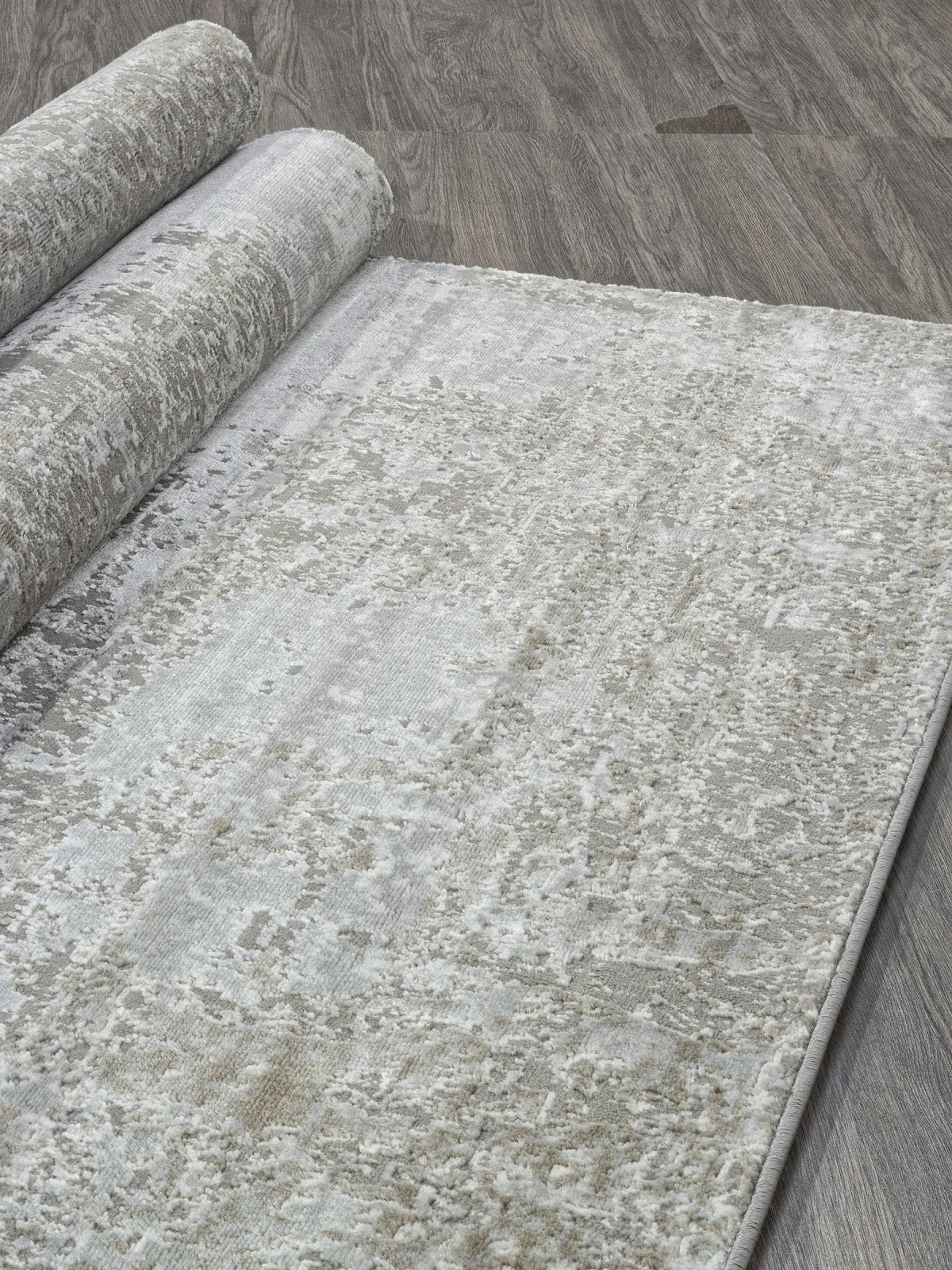 Современный ковер SIRIUS F194 - BEIGE-GRAY Heat-set Россия