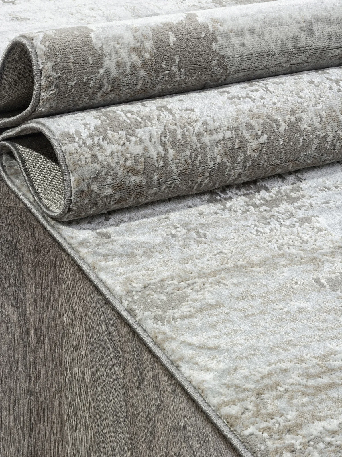 Современный ковер SIRIUS F194 - BEIGE-GRAY Heat-set Россия
