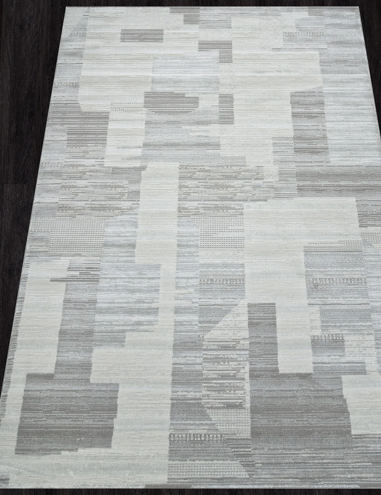 Современный ковер SIRIUS F190 - CREAM-GRAY Heat-set Россия