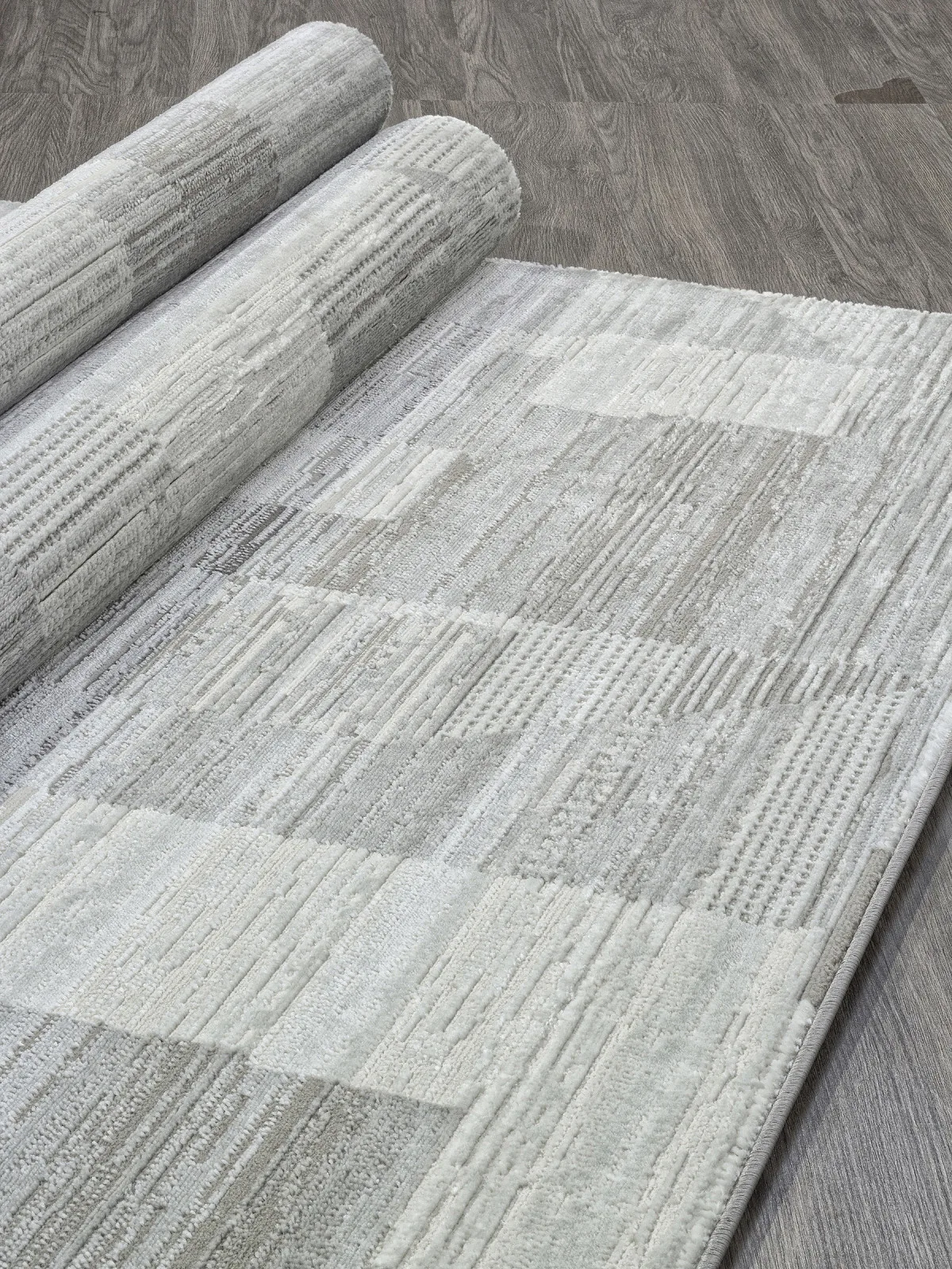Современный ковер SIRIUS F190 - CREAM-GRAY Heat-set Россия