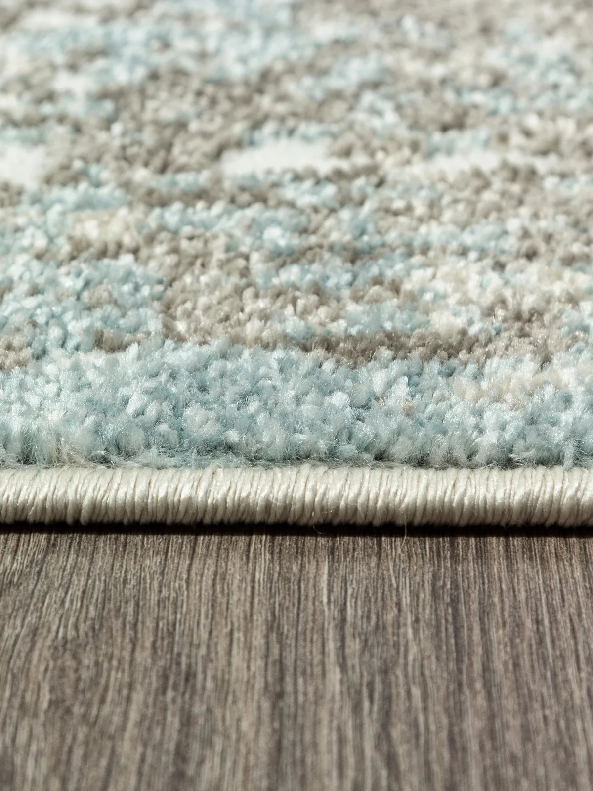 Современный ковер NATUREL F229 - BEIGE-BLUE фризе Россия