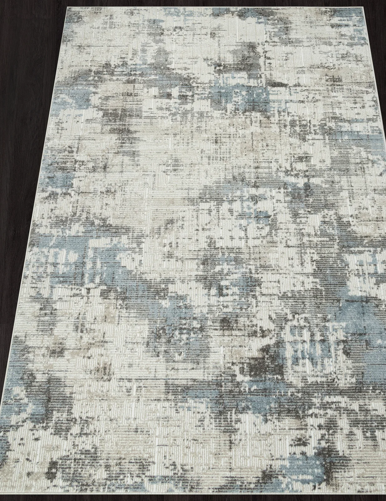 Современный ковер NATUREL F230 - BEIGE-BLUE фризе Россия