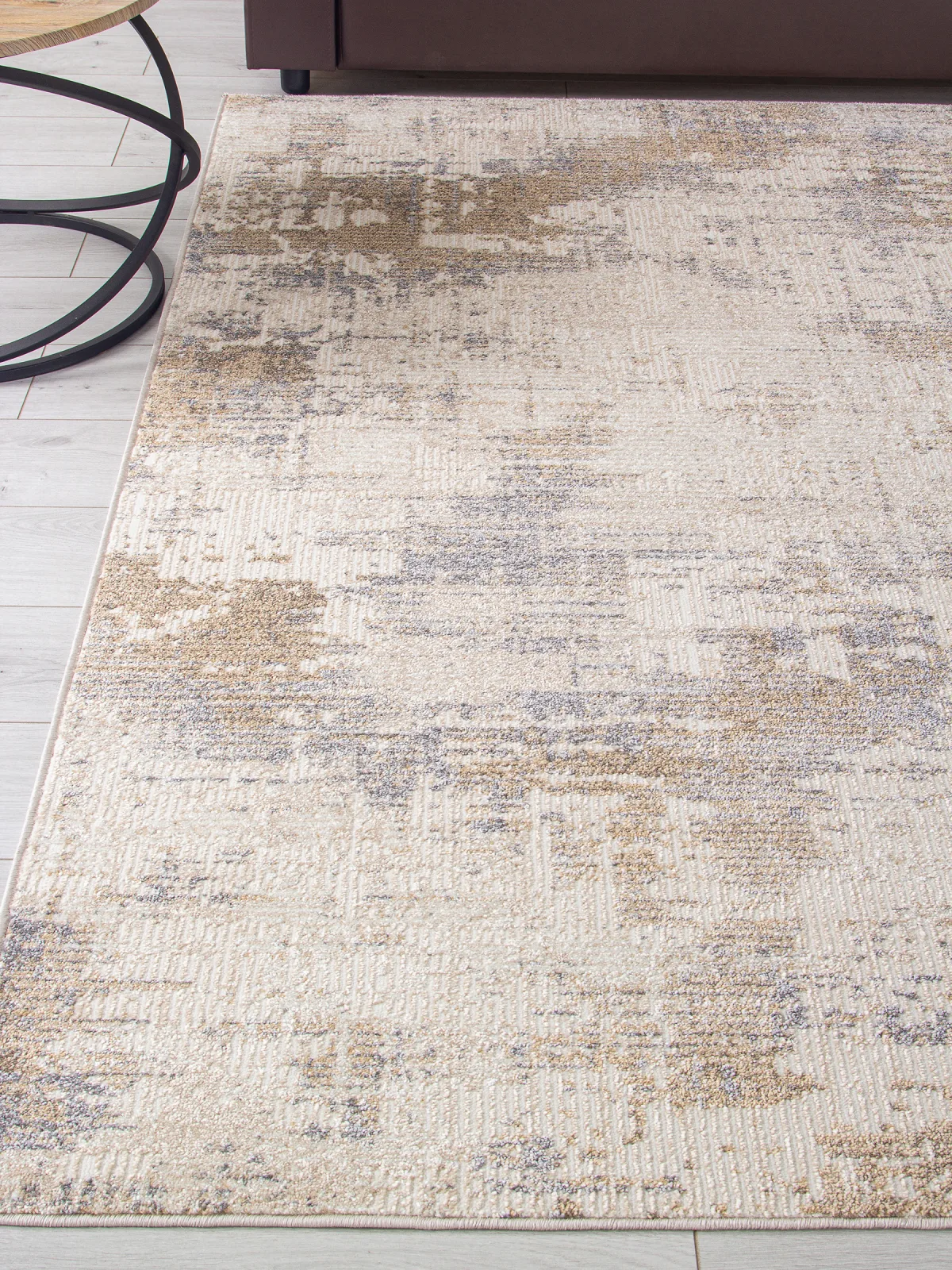 Современный ковер NATUREL F230 - BEIGE из фризе Россия