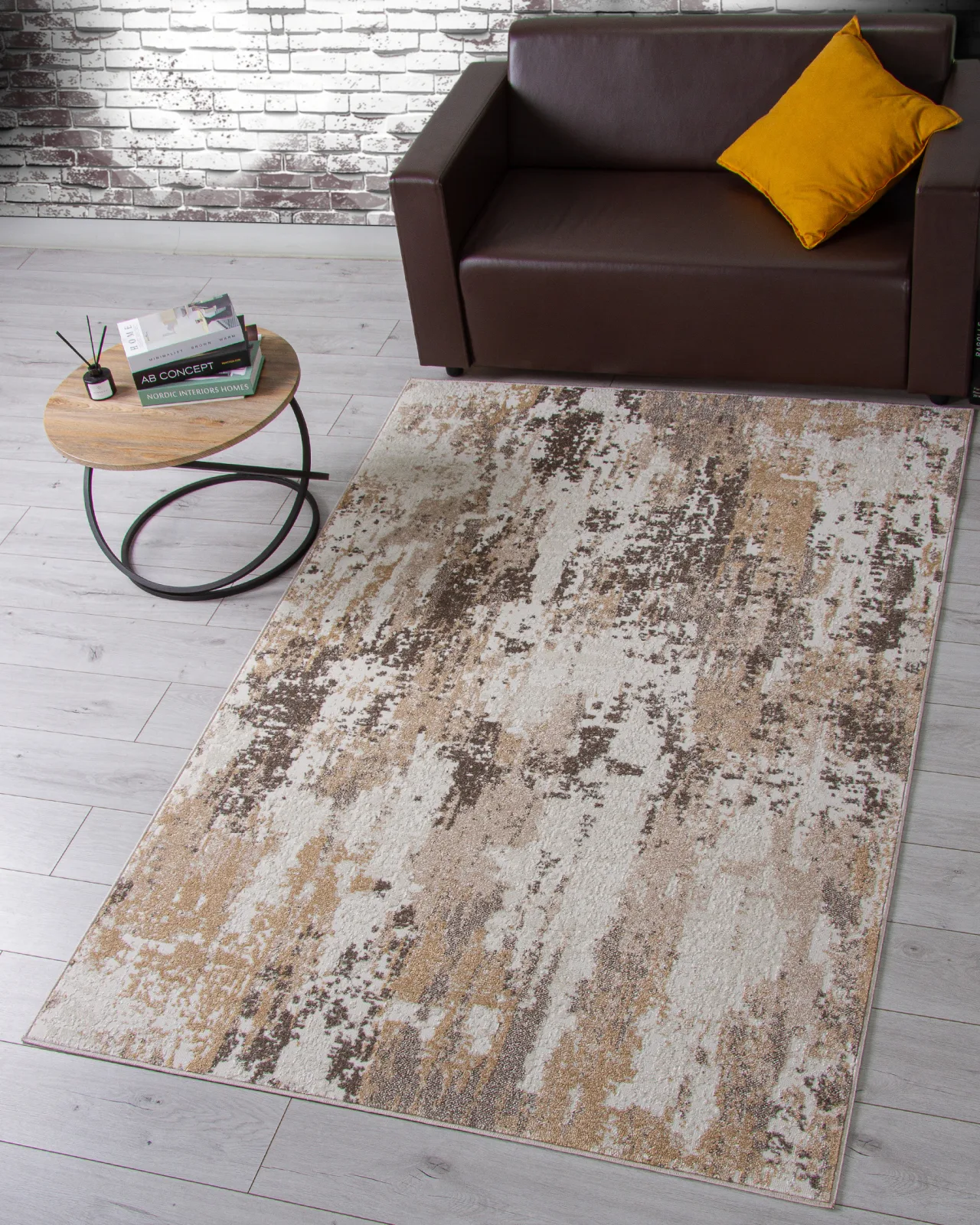 Современный ковер NATUREL F229 - BEIGE фризе Россия