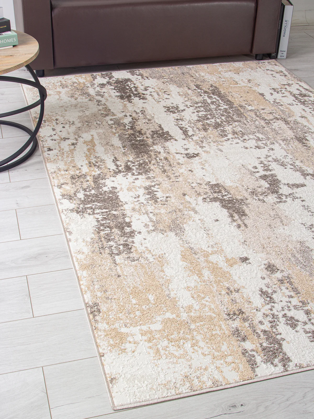 Современный ковер NATUREL F229 - BEIGE фризе Россия