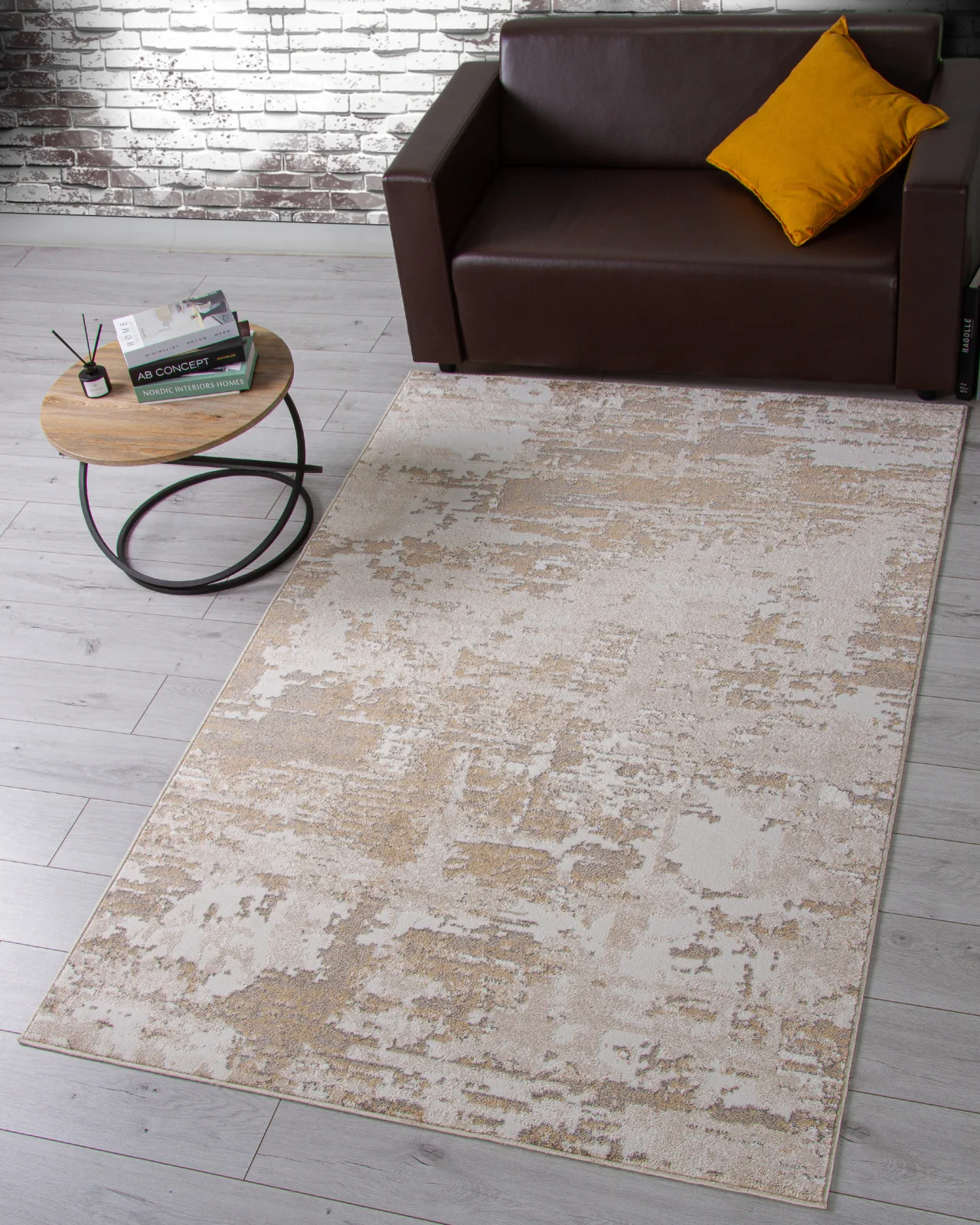 Современный ковер NATUREL F231 - BEIGE фризе Россия