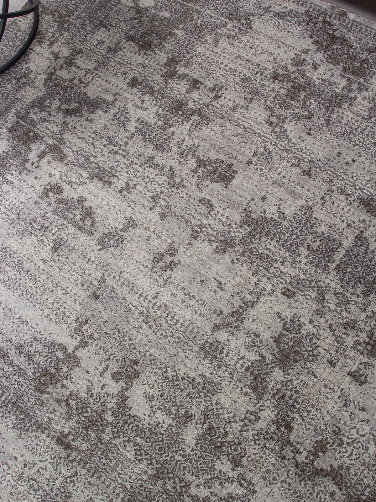 Винтажный ковер GRAFF F239 - GRAY-BEIGE Heat-set Россия