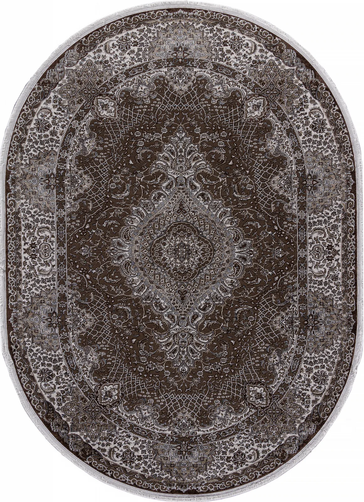 Классический ковер DOLCE D414 - BROWN Heat-set Россия