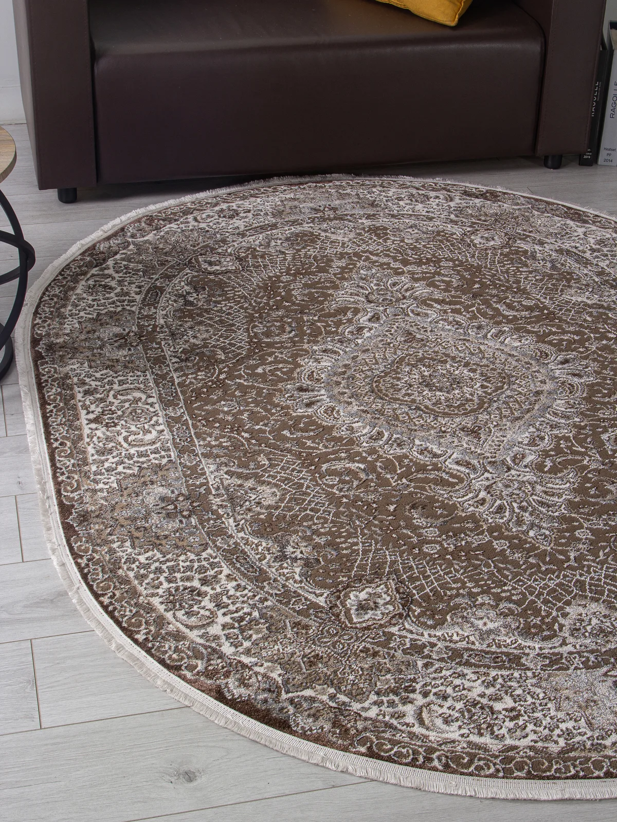 Классический ковер DOLCE D414 - BROWN Heat-set Россия