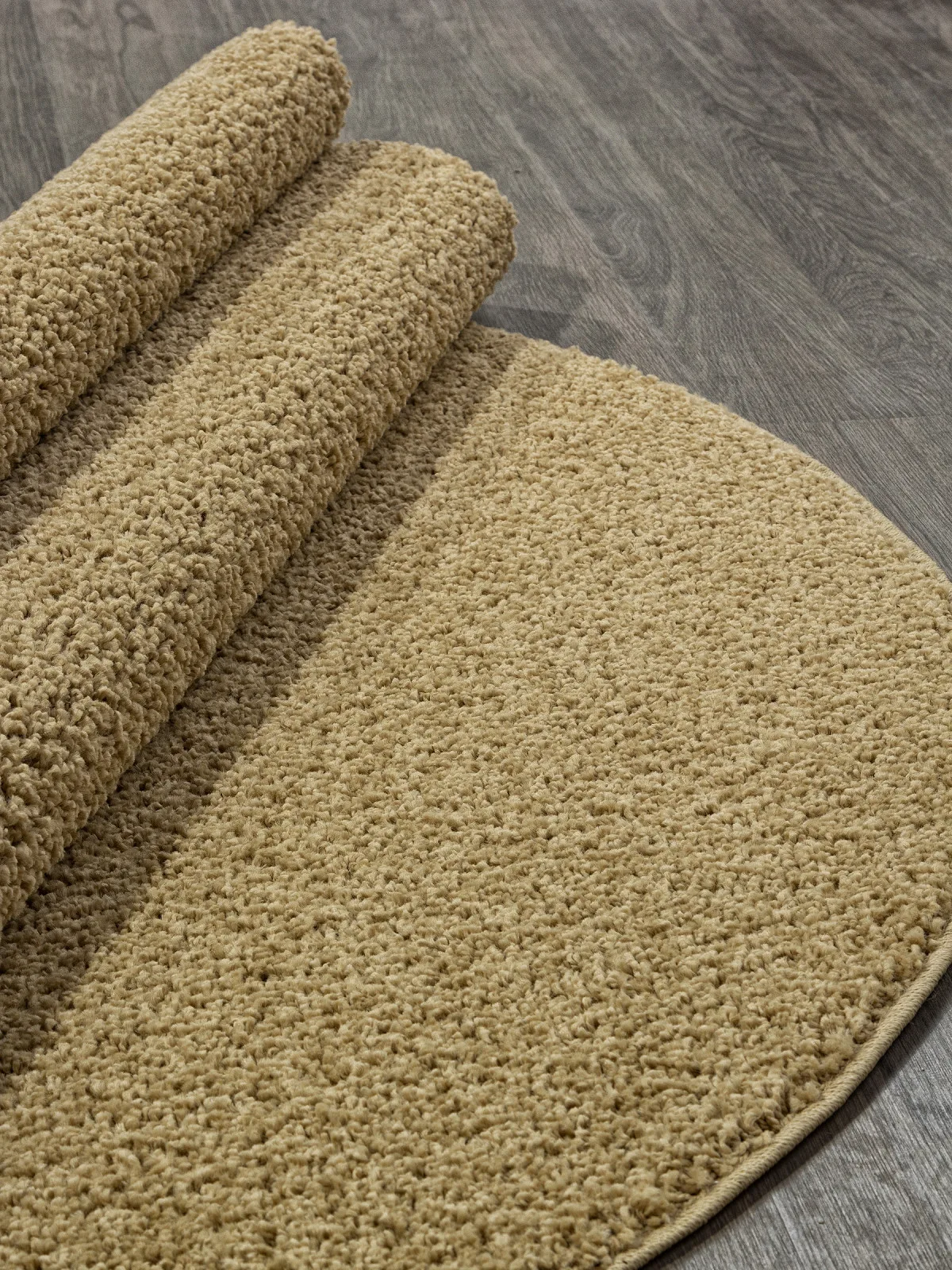 Однотонный ковер LANA T600 - BEIGE из полипропилена Россия
