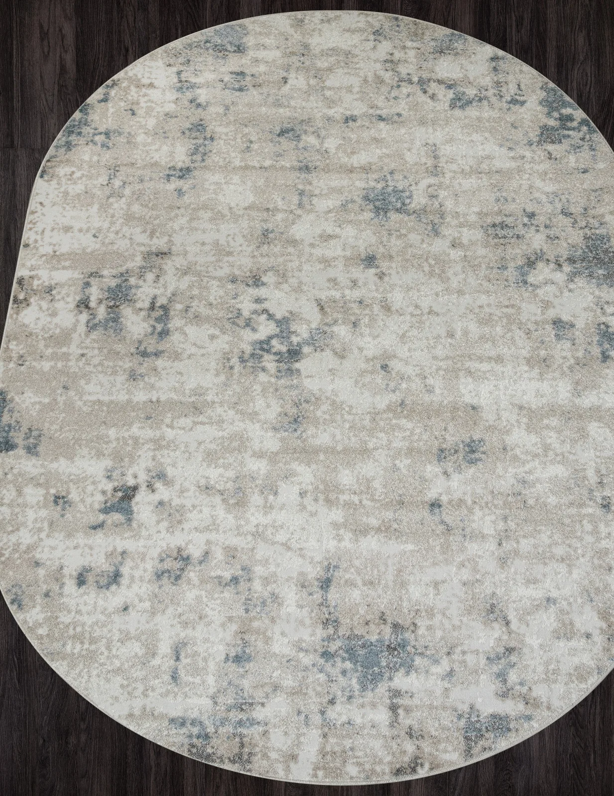 Современный ковер NATUREL F232 - BEIGE-BLUE фризе Россия