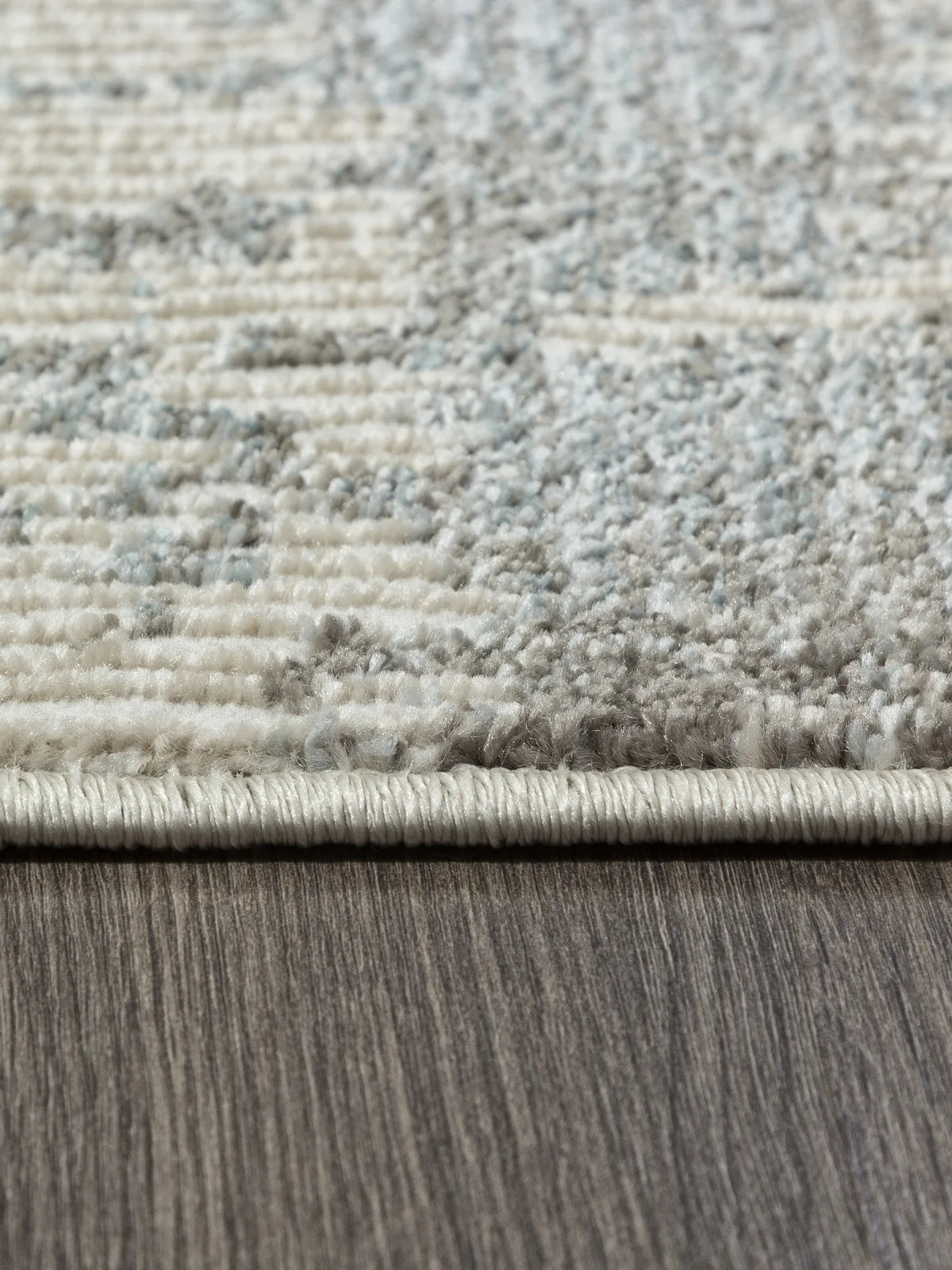 Современный ковер NATUREL F230 - BEIGE-BLUE фризе Россия