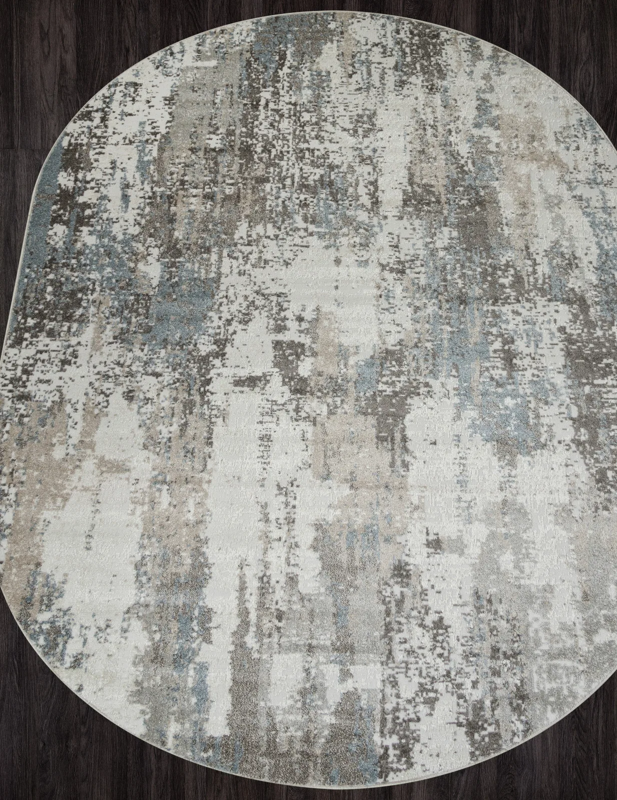 Современный ковер NATUREL F229 - BEIGE-BLUE фризе Россия