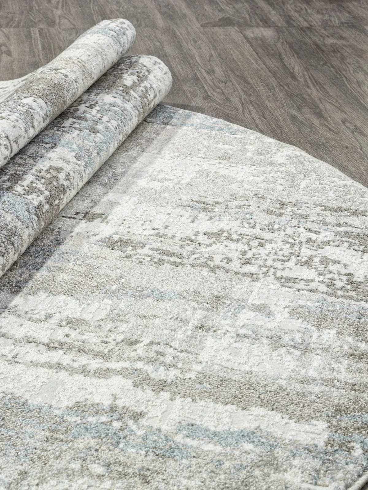 Современный ковер NATUREL F229 - BEIGE-BLUE фризе Россия