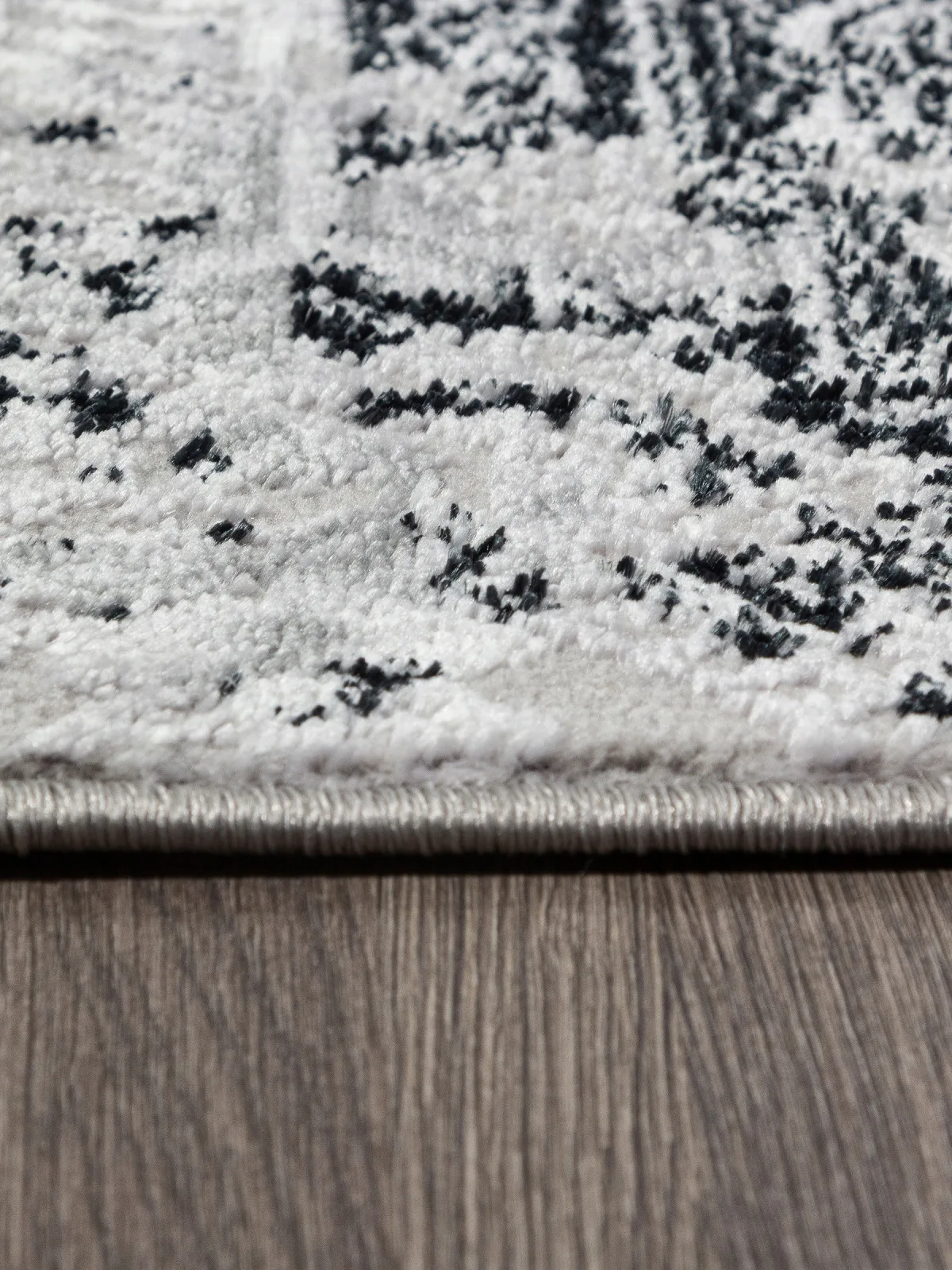 Винтажный ковер PALERMO F281 - DARK GRAY Heat-set Россия