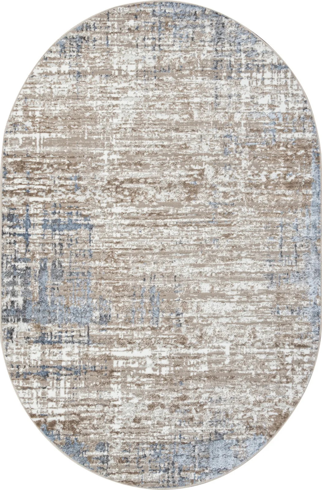 Современный ковер PARADIZE 01629A - L.BLUE / BEIGE полиэстер Турция