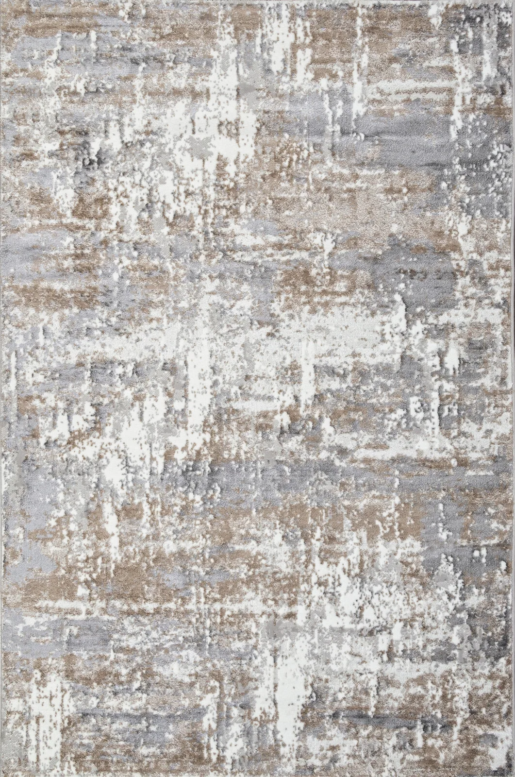 Современный ковер PARADIZE 03202A - GREY / CREAM HB полиэстер Турция
