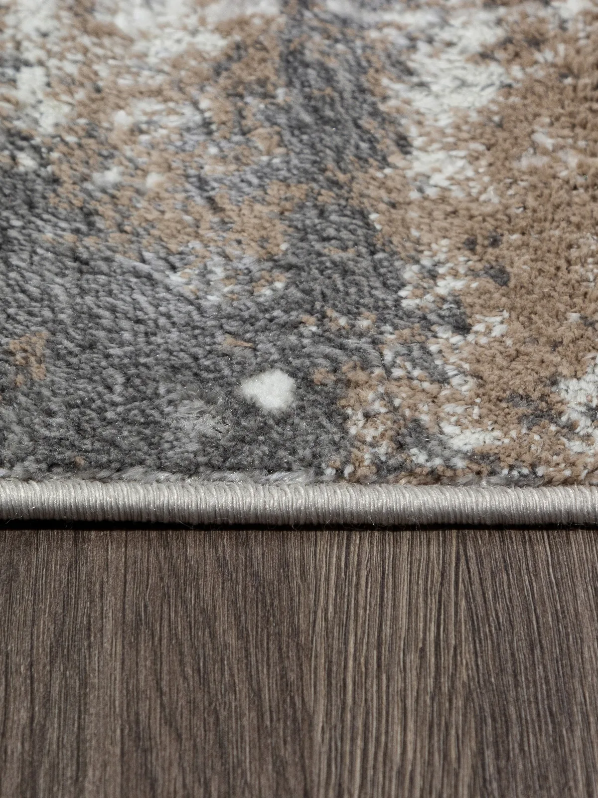 Современный ковер PARADIZE 03202A - GREY / CREAM HB полиэстер Турция