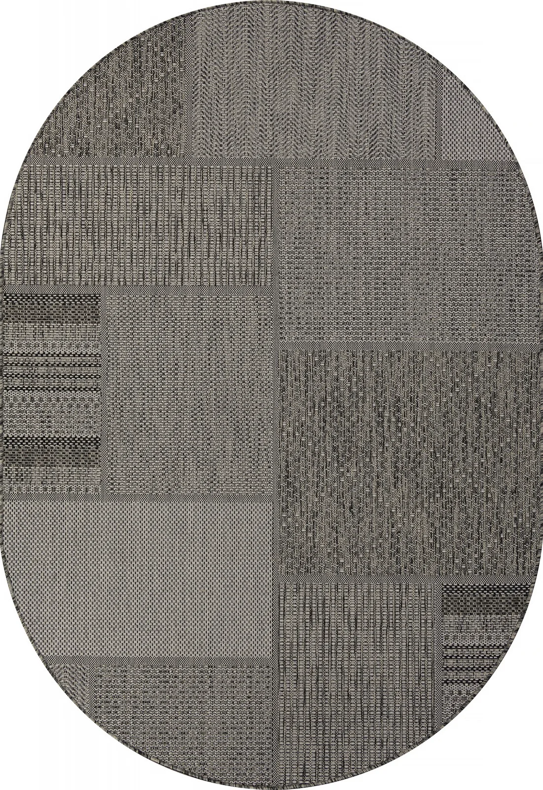 Циновка KAIR S139 - BLACK-GRAY полипропилен Россия