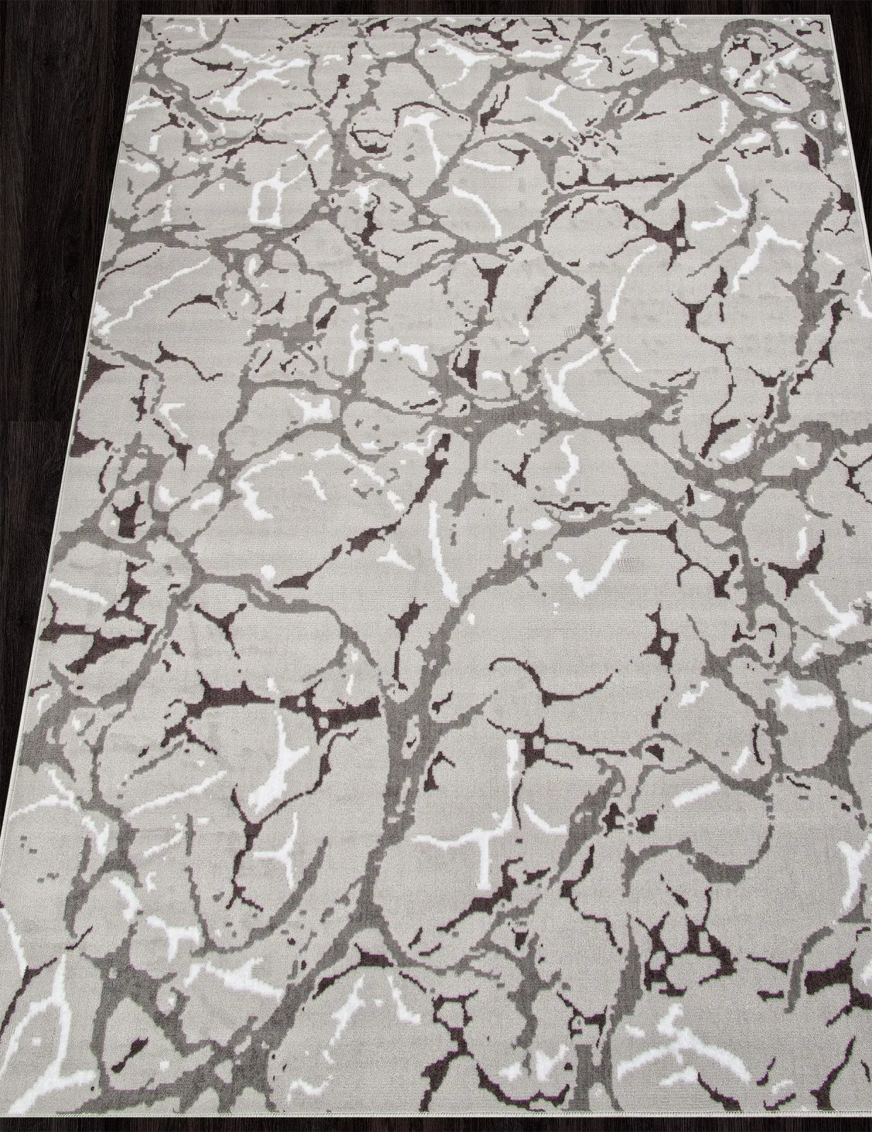 Современный ковер SILVER F389 - GRAY BCF Россия
