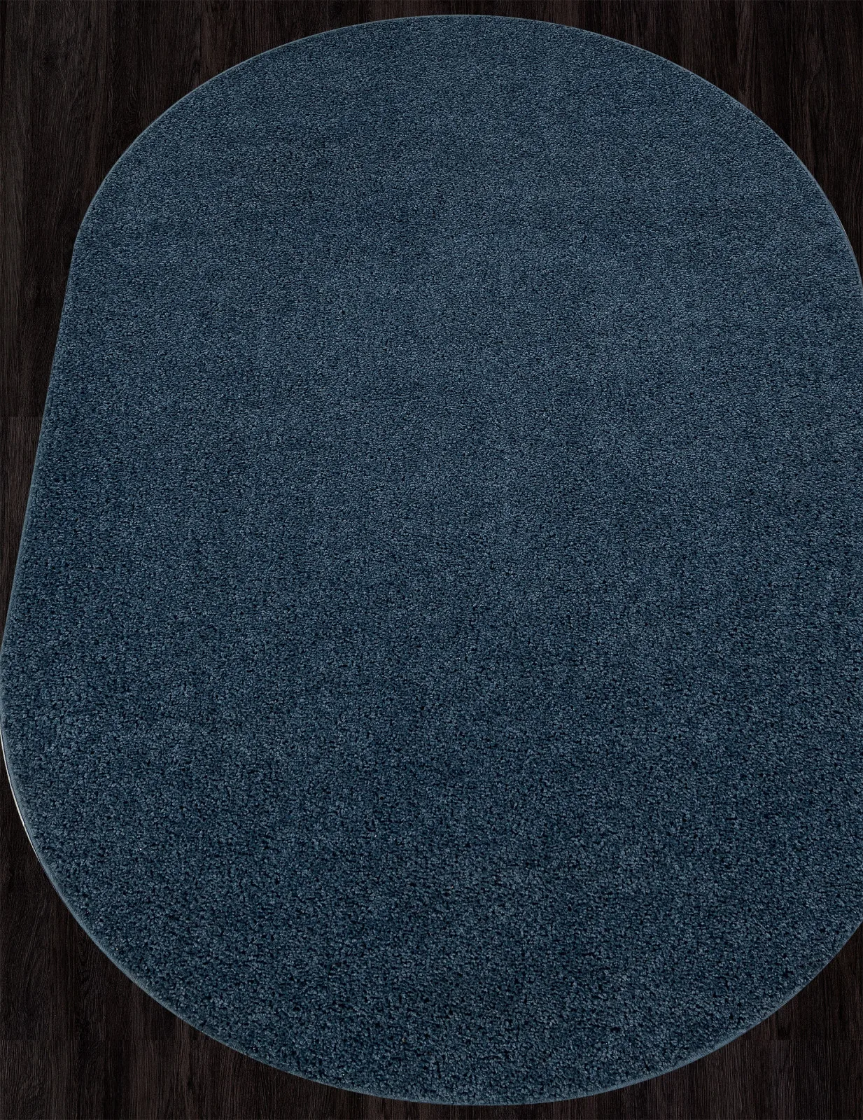 Однотонный ковер LANA T600 - BLUE полипропилен Россия