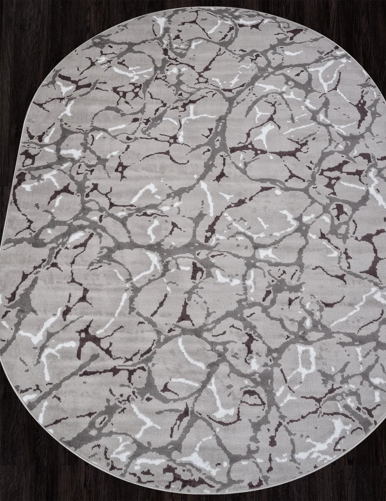 Современный ковер SILVER F389 - GRAY BCF Россия