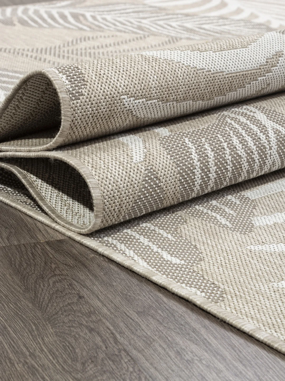 Современная циновка KAIR S132 - BEIGE полипропилен Россия