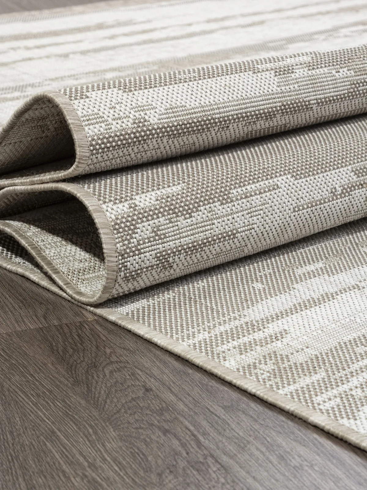 Современная циновка KAIR S143 - BEIGE полипропилен Россия