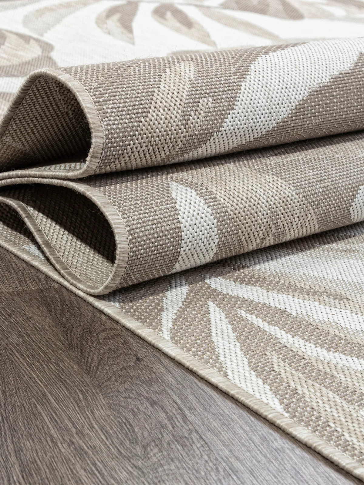 Современная циновка KAIR S126 - BEIGE полипропилен Россия