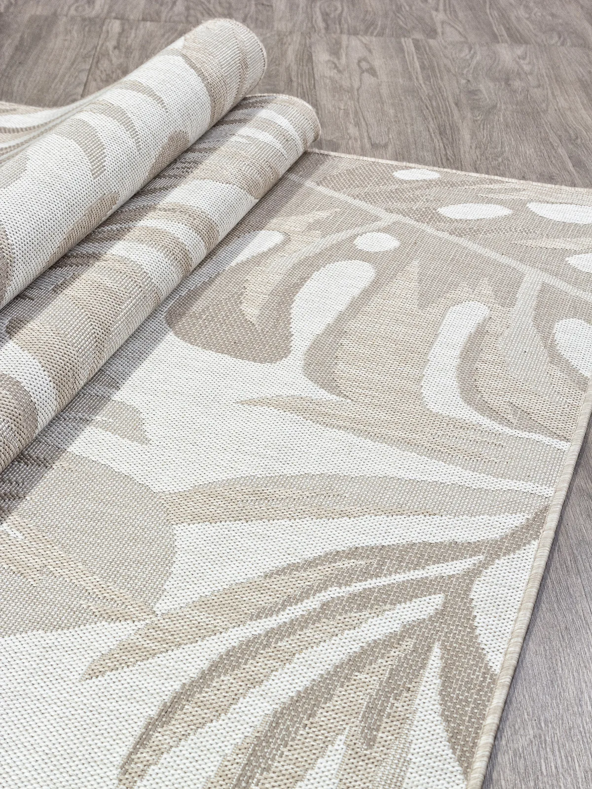Современная циновка KAIR S126 - BEIGE полипропилен Россия
