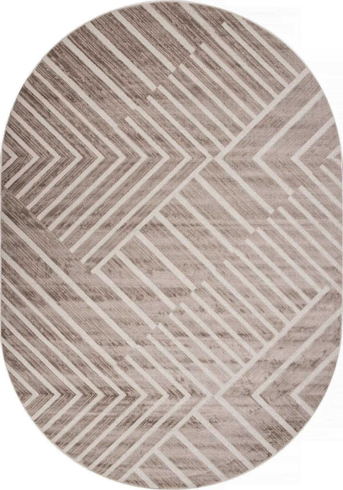 Минимализм ковер DIOS F438 - BEIGE Heat-set Россия