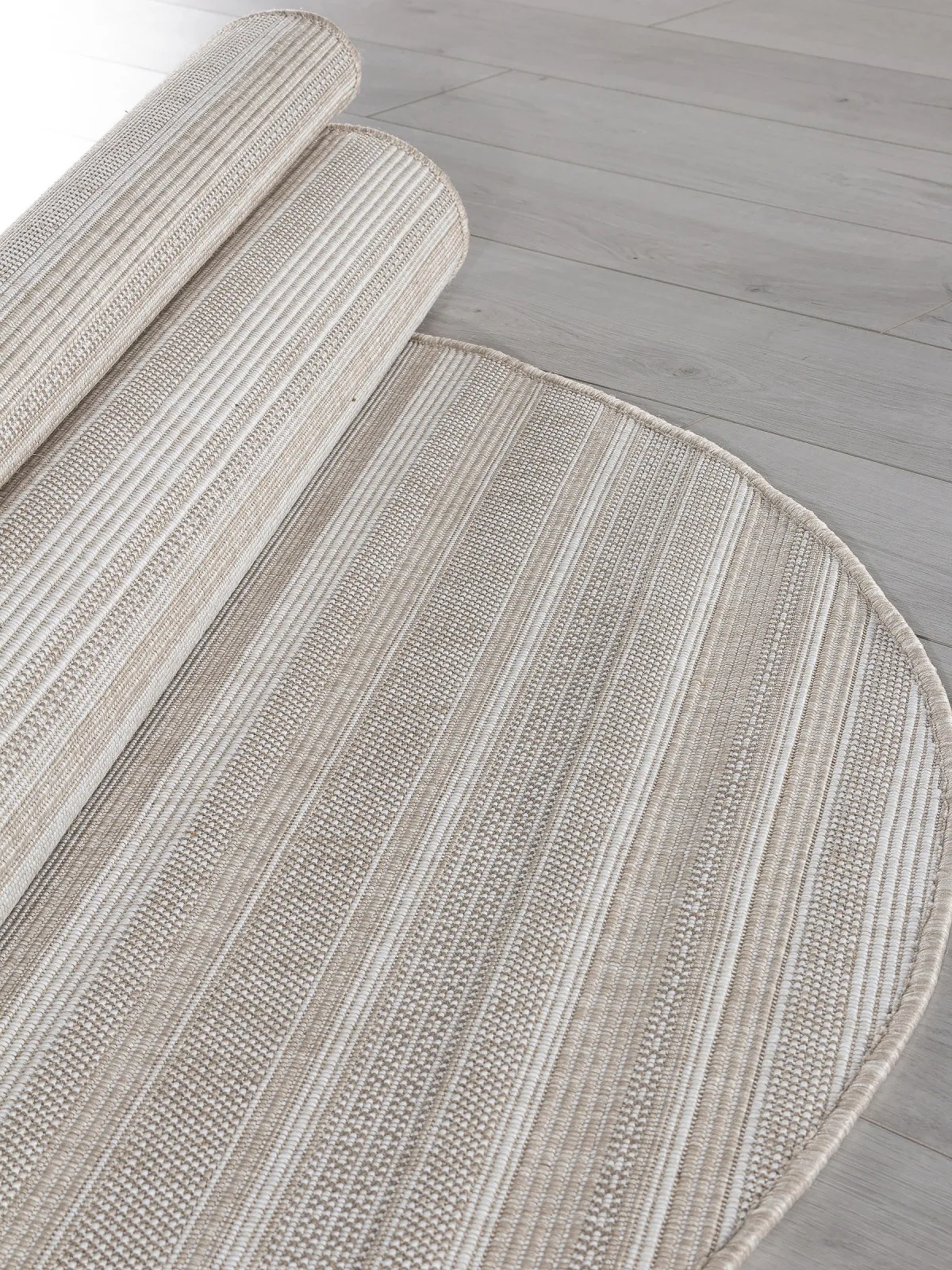 Минималистичная циновка KAIR S146 - BEIGE полипропилен Россия