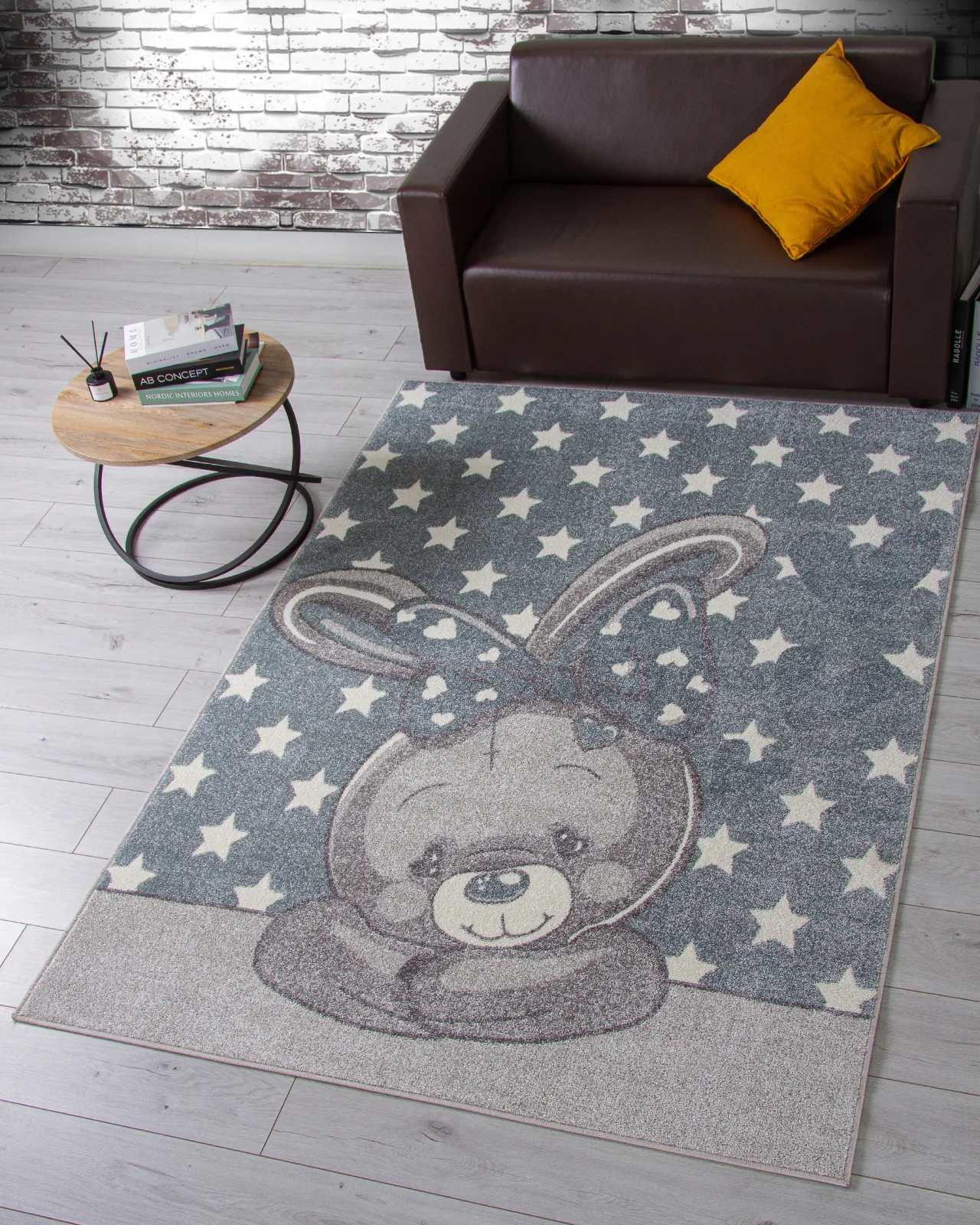 Детский ковер IZUMRUD C208 - LIGHT BLUE фризе Россия